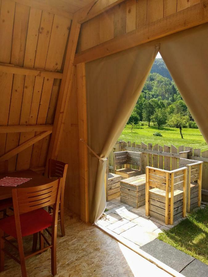 Garden Eco Houses Cebelica Bohinj Ngoại thất bức ảnh